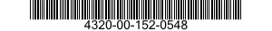4320-00-152-0548  4320001520548 001520548