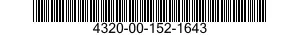 4320-00-152-1643  4320001521643 001521643