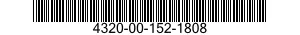 4320-00-152-1808  4320001521808 001521808