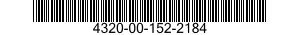4320-00-152-2184  4320001522184 001522184