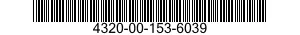 4320-00-153-6039  4320001536039 001536039