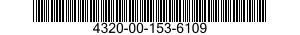 4320-00-153-6109  4320001536109 001536109