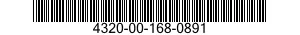 4320-00-168-0891  4320001680891 001680891