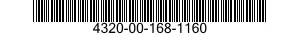 4320-00-168-1160  4320001681160 001681160