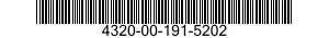 4320-00-191-5202  4320001915202 001915202