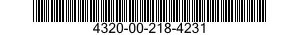4320-00-218-4231  4320002184231 002184231