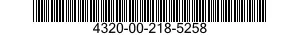 4320-00-218-5258  4320002185258 002185258