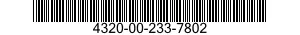 4320-00-233-7802  4320002337802 002337802