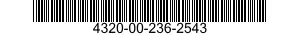 4320-00-236-2543  4320002362543 002362543
