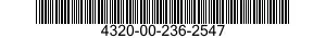 4320-00-236-2547  4320002362547 002362547