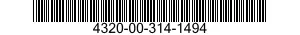 4320-00-314-1494  4320003141494 003141494