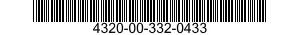 4320-00-332-0433  4320003320433 003320433