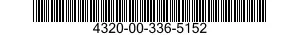 4320-00-336-5152 SLEEVE,SHAFT,PUMP 4320003365152 003365152