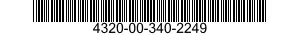 4320-00-340-2249  4320003402249 003402249