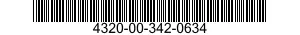 4320-00-342-0634  4320003420634 003420634