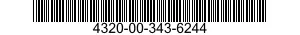 4320-00-343-6244  4320003436244 003436244