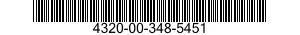 4320-00-348-5451 DEFLECTOR,DIRT AND LIQUID 4320003485451 003485451