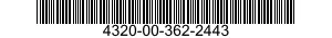 4320-00-362-2443  4320003622443 003622443