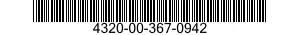 4320-00-367-0942  4320003670942 003670942