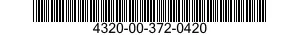 4320-00-372-0420  4320003720420 003720420
