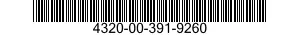 4320-00-391-9260  4320003919260 003919260