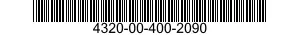4320-00-400-2090  4320004002090 004002090