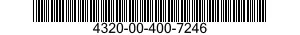 4320-00-400-7246  4320004007246 004007246