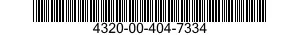 4320-00-404-7334 ROTOR,PUMP 4320004047334 004047334