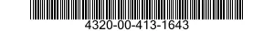 4320-00-413-1643  4320004131643 004131643