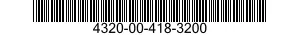 4320-00-418-3200  4320004183200 004183200