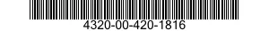 4320-00-420-1816  4320004201816 004201816