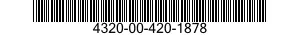 4320-00-420-1878 ROTOR,PUMP 4320004201878 004201878