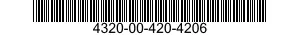 4320-00-420-4206  4320004204206 004204206