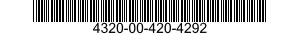 4320-00-420-4292  4320004204292 004204292