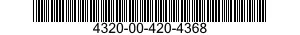 4320-00-420-4368  4320004204368 004204368