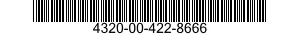 4320-00-422-8666 COUPLING,SPINDLE 4320004228666 004228666