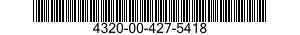 4320-00-427-5418 PUMP,VACUUM 4320004275418 004275418