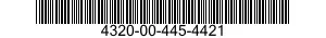 4320-00-445-4421 SHAFT,TRANSMISSION,PUMP 4320004454421 004454421