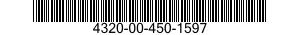 4320-00-450-1597 SLEEVE,SHAFT,PUMP 4320004501597 004501597