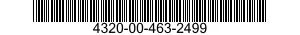 4320-00-463-2499 PLATE,WEAR,ROTARY PUMP 4320004632499 004632499