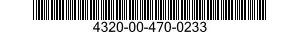4320-00-470-0233 PUMP,OIL 4320004700233 004700233