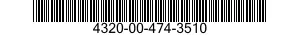 4320-00-474-3510 PUMP UNIT,CENTRIFUGAL 4320004743510 004743510
