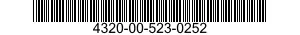 4320-00-523-0252  4320005230252 005230252