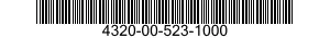 4320-00-523-1000  4320005231000 005231000