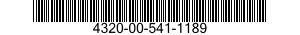 4320-00-541-1189  4320005411189 005411189