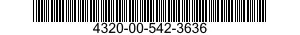 4320-00-542-3636  4320005423636 005423636