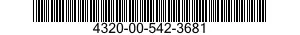 4320-00-542-3681  4320005423681 005423681