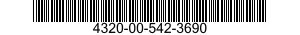 4320-00-542-3690 COVER,HYDRAULIC,PUMP-MOTOR 4320005423690 005423690