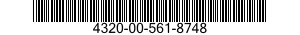 4320-00-561-8748 GASKET 4320005618748 005618748