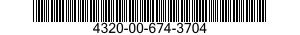 4320-00-674-3704 VALVE HEAD,HYDRAULIC MOTOR-PUMP 4320006743704 006743704